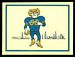 1960 Fleer AFL Team Decals Houston Oilers