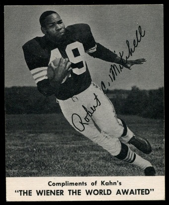 Bobby Mitchell 1960 Kahns football card