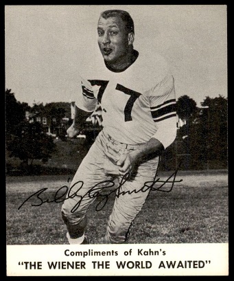 Billy Ray Smith 1960 Kahns football card
