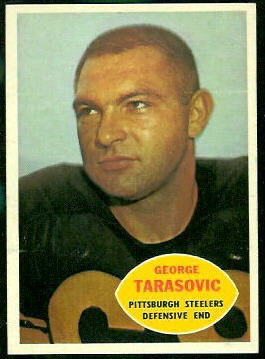 George Tarasovic 1960 Topps football card