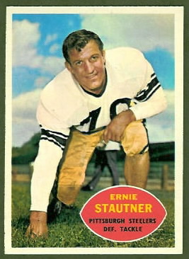 Ernie Stautner 1960 Topps football card