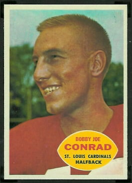 Bobby Joe Conrad 1960 Topps football card