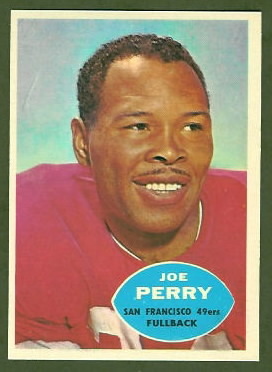 Joe Perry 1960 Topps football card