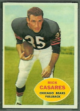 Rick Casares 1960 Topps football card