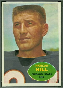 Harlon Hill 1960 Topps football card