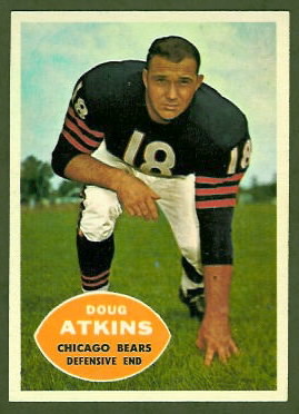 Doug Atkins 1960 Topps football card