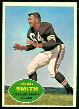Jim Ray Smith 1960 Topps football card
