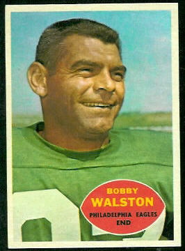 Bobby Walston 1960 Topps football card