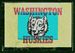 1960 Topps Metallic Stickers Washington Huskies