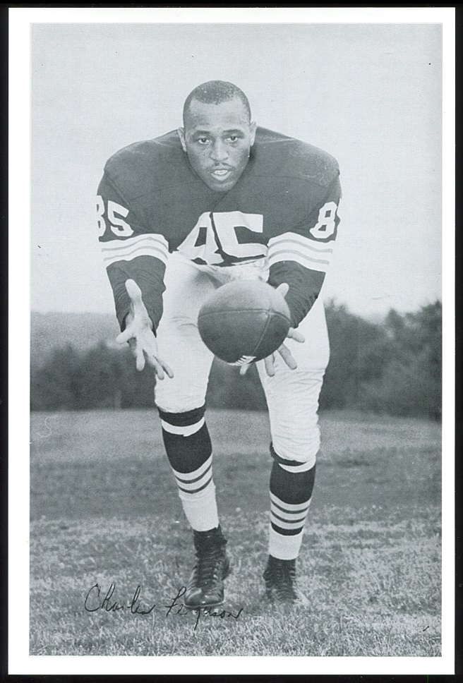 Charley Ferguson 1961 Browns Team Issue 6x9 football card