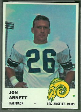 Jon Arnett 1961 Fleer football card Jon Arnett 1961 Fleer football card