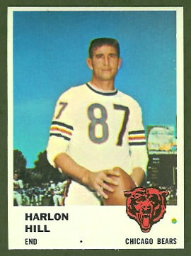 Harlon Hill 1961 Fleer football card