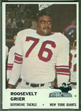 Roosevelt Grier 1961 Fleer football card