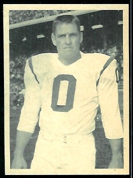 John Olszewski 1961 Fleer Wallet Pictures football card