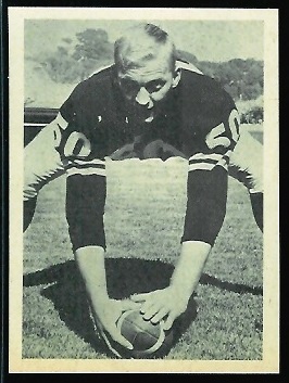 Jim Otto 1961 Fleer Wallet Pictures football card