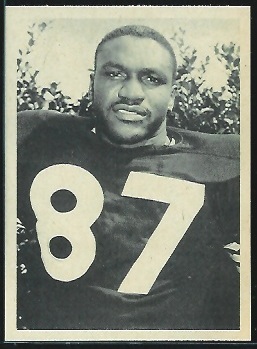 Charlie Powell 1961 Fleer Wallet Pictures football card