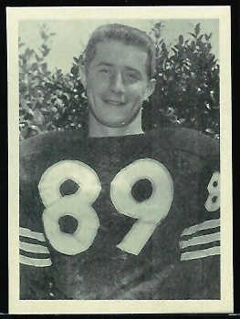 Gene Prebola 1961 Fleer Wallet Pictures football card