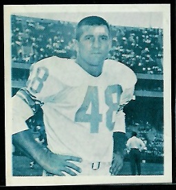 Les Richter 1961 Fleer Wallet Pictures football card