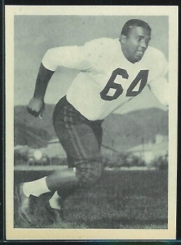 Willie Smith 1961 Fleer Wallet Pictures football card