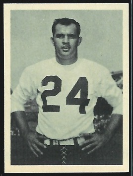 Bill Stacy 1961 Fleer Wallet Pictures football card