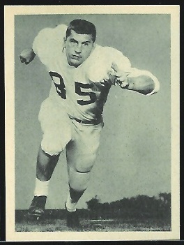 Mack Yoho 1961 Fleer Wallet Pictures football card