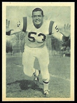 Tommy Addison 1961 Fleer Wallet Pictures football card