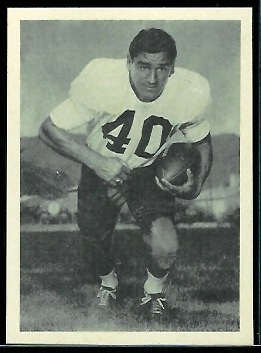 Al Carmichael 1961 Fleer Wallet Pictures football card