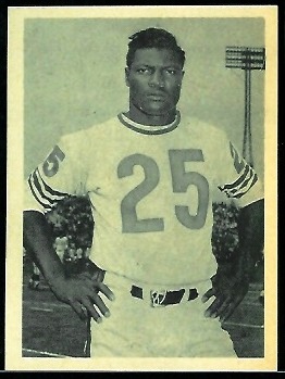 J.C. Caroline 1961 Fleer Wallet Pictures football card