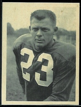 Dick Christy 1961 Fleer Wallet Pictures football card