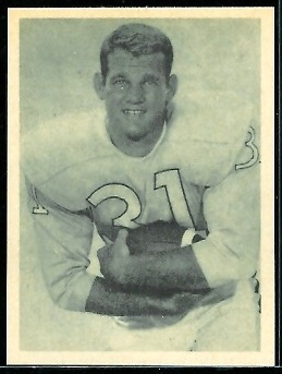 Doug Cline 1961 Fleer Wallet Pictures football card Doug Cline 1961 Fleer Wallet Pictures football card