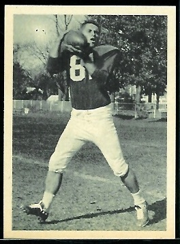 Jim Colclough 1961 Fleer Wallet Pictures football card