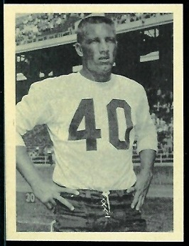 Bobby Joe Conrad 1961 Fleer Wallet Pictures football card Bobby Joe Conrad 1961 Fleer Wallet Pictures football card