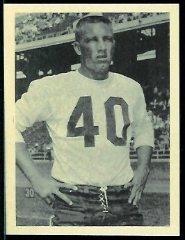 Bobby Joe Conrad 1961 Fleer Wallet Pictures football card