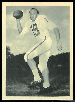 Cotton Davidson 1961 Fleer Wallet Pictures football card