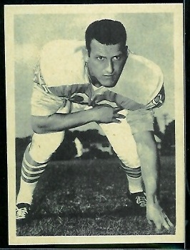 Bill Groman 1961 Fleer Wallet Pictures football card