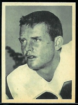 Dick Harris 1961 Fleer Wallet Pictures football card