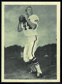 Jimmy Harris 1961 Fleer Wallet Pictures football card