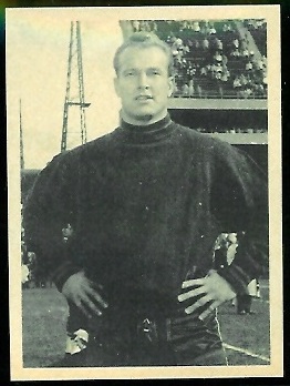 Paul Hornung 1961 Fleer Wallet Pictures football card