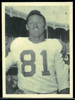Bill Howton 1961 Fleer Wallet Pictures football card Bill Howton 1961 Fleer Wallet Pictures football card