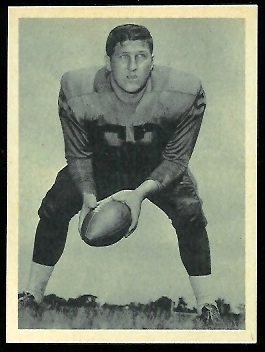 Mike Hudock 1961 Fleer Wallet Pictures football card