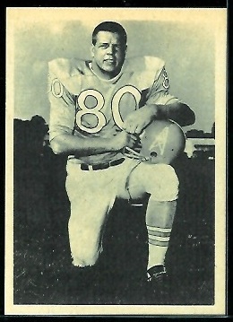 Al Jamison 1961 Fleer Wallet Pictures football card