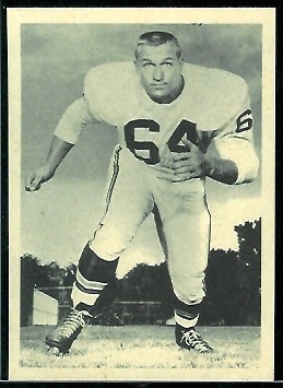 Bill Krisher 1961 Fleer Wallet Pictures football card