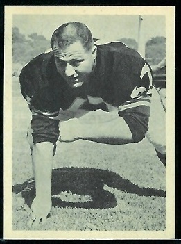 Don Manoukian 1961 Fleer Wallet Pictures football card