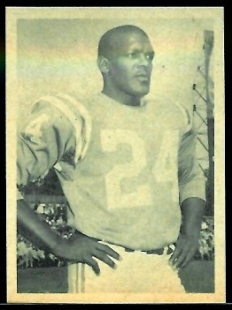 Lenny Moore 1961 Fleer Wallet Pictures football card