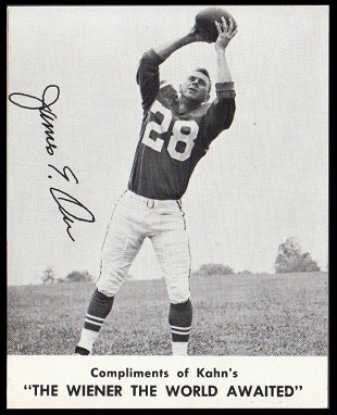 Jimmy Orr 1961 Kahns football card