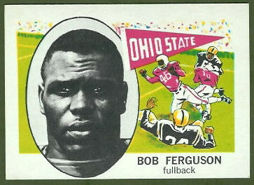 Bob Ferguson 1961 Nu-Card football card Bob Ferguson 1961 Nu-Card football card