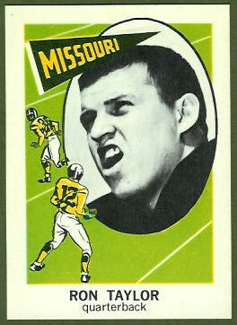 Ron Taylor 1961 Nu-Card football card