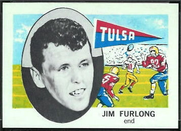 Jim Furlong 1961 Nu-Card football card