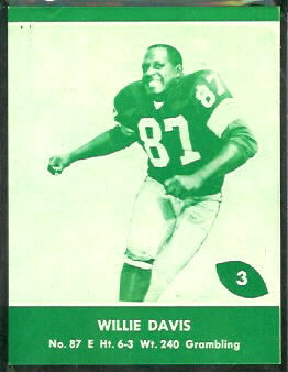 1961 Packers Lake to Lake #3: Willie Davis