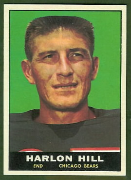 Harlon Hill 1961 Topps football card Harlon Hill 1961 Topps football card